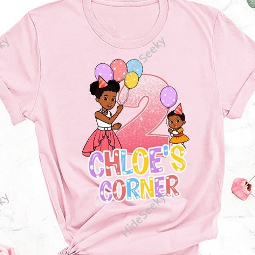 Gracies Corner Birthday Girl Tshirt Personalized Family Etsy