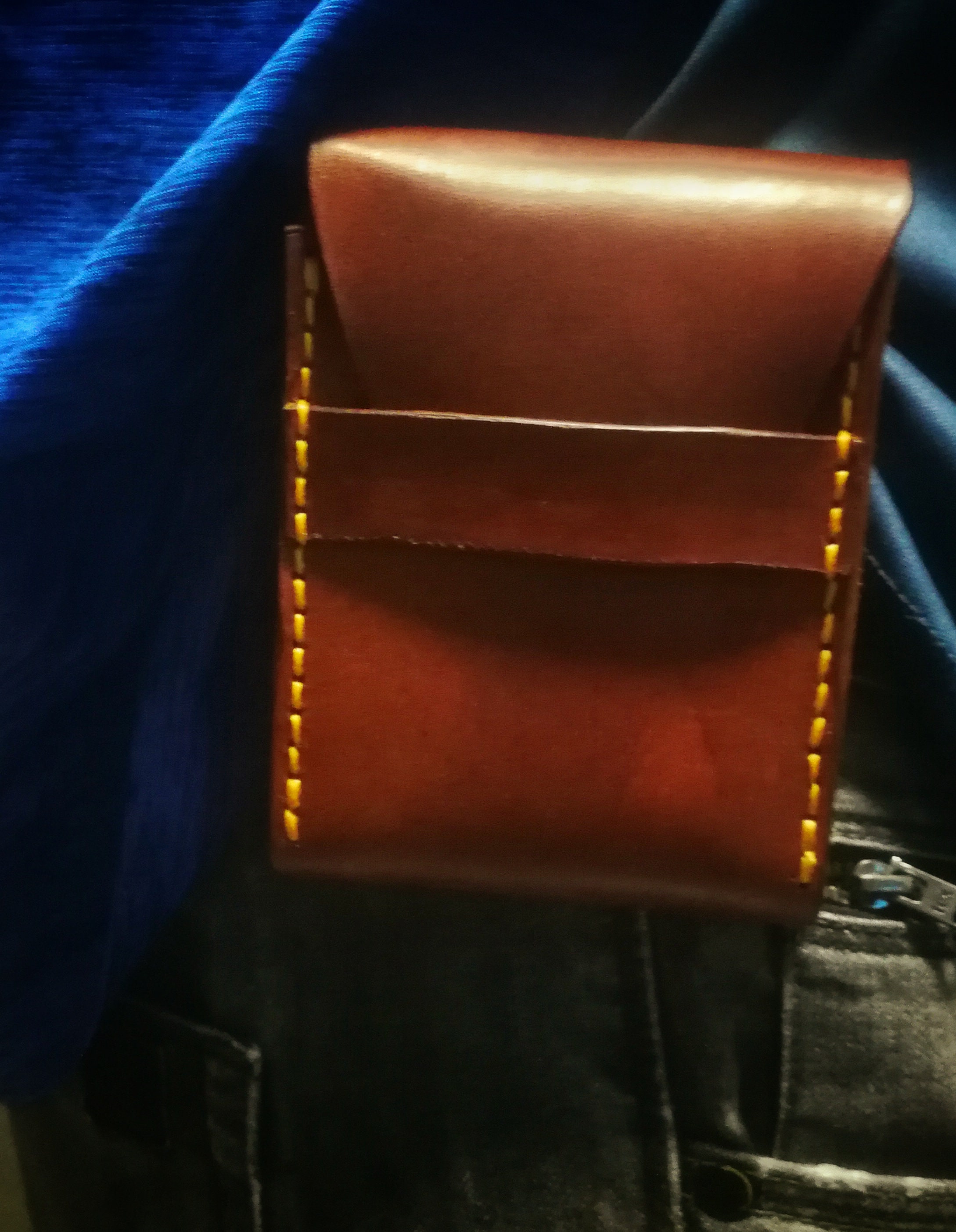 Leather Playing Card Case Etsy