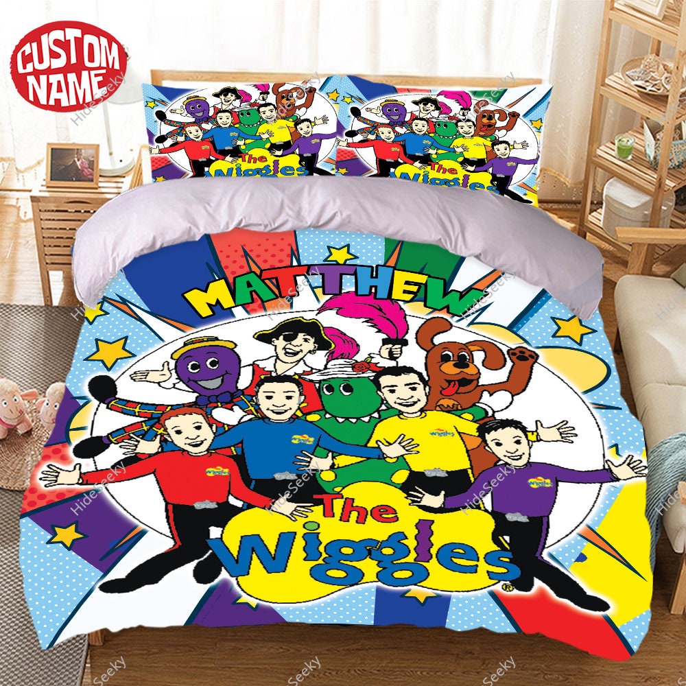 Personalized The Wiggles Bedding Set