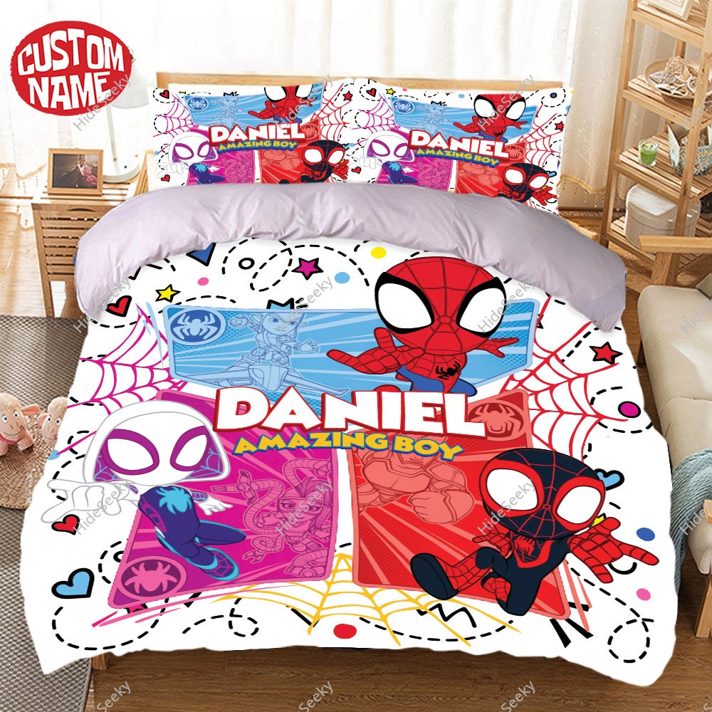 Spidey And his amazing friends Bedding Set sold by Tring Tee