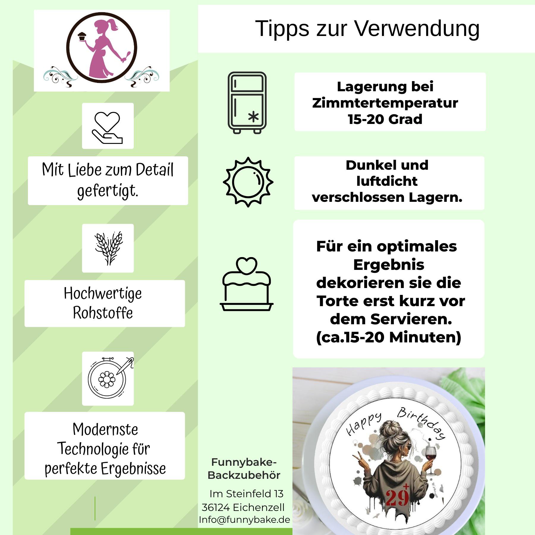 Tortenaufsatz „Klasse 2025“ – Eleganter Schulabschluss-Topper Für Abschlusskuchen & Feiern