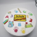 Cake toppers, sprinkles, edible paper, school enrollment, school start, school cake decoration, school board, sugar decoration, wafer