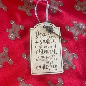 Weihnachtsmann Zauberschlüssel ! Weihnachtsmann-Schlüssel, kein Schornstein, Weihnachtsschmuck, Kinderschmuck