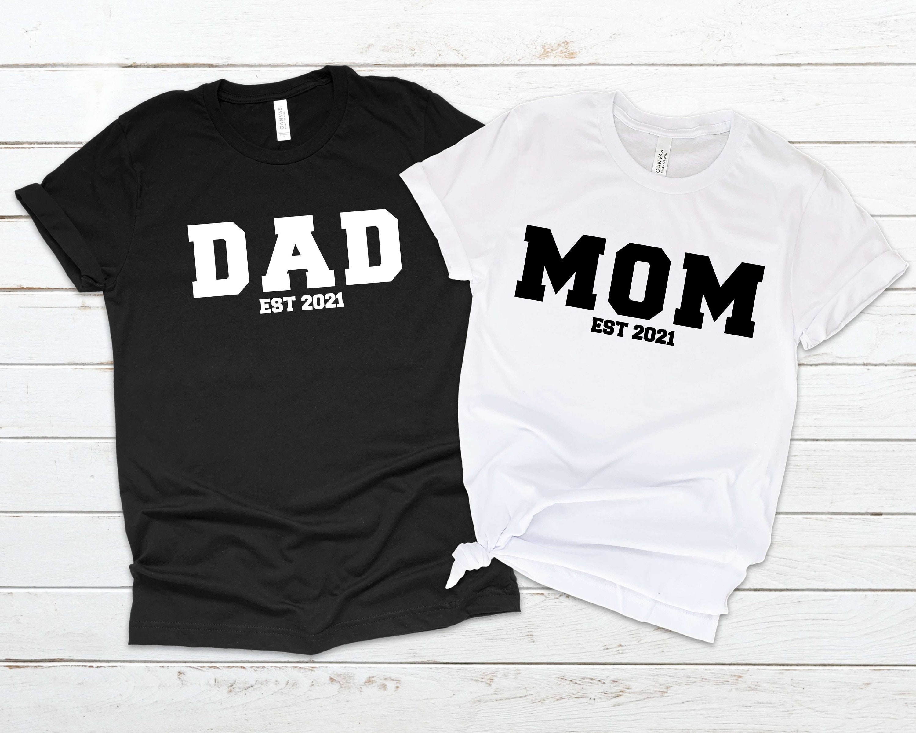 new mom and dad shirts