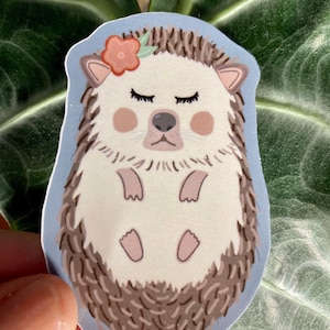 Boho Hedgehog Sticker
