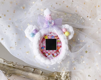 Capa/capinha fofa/kawaii para Tamagotchi on/meet/mix/4u/P's/pix, feita sob encomenda.