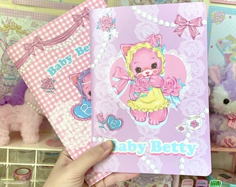 Original Design!! Cute Kawaii Kitty Cat Notebooks/Journal