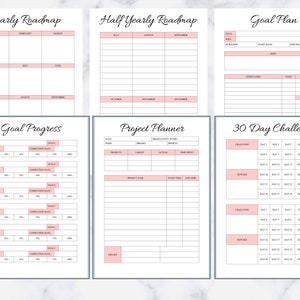 Productivity Planner Printable, Productivity Planner, Daily ...