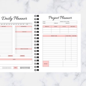 Productivity Planner Printable, Productivity Planner, Daily ...