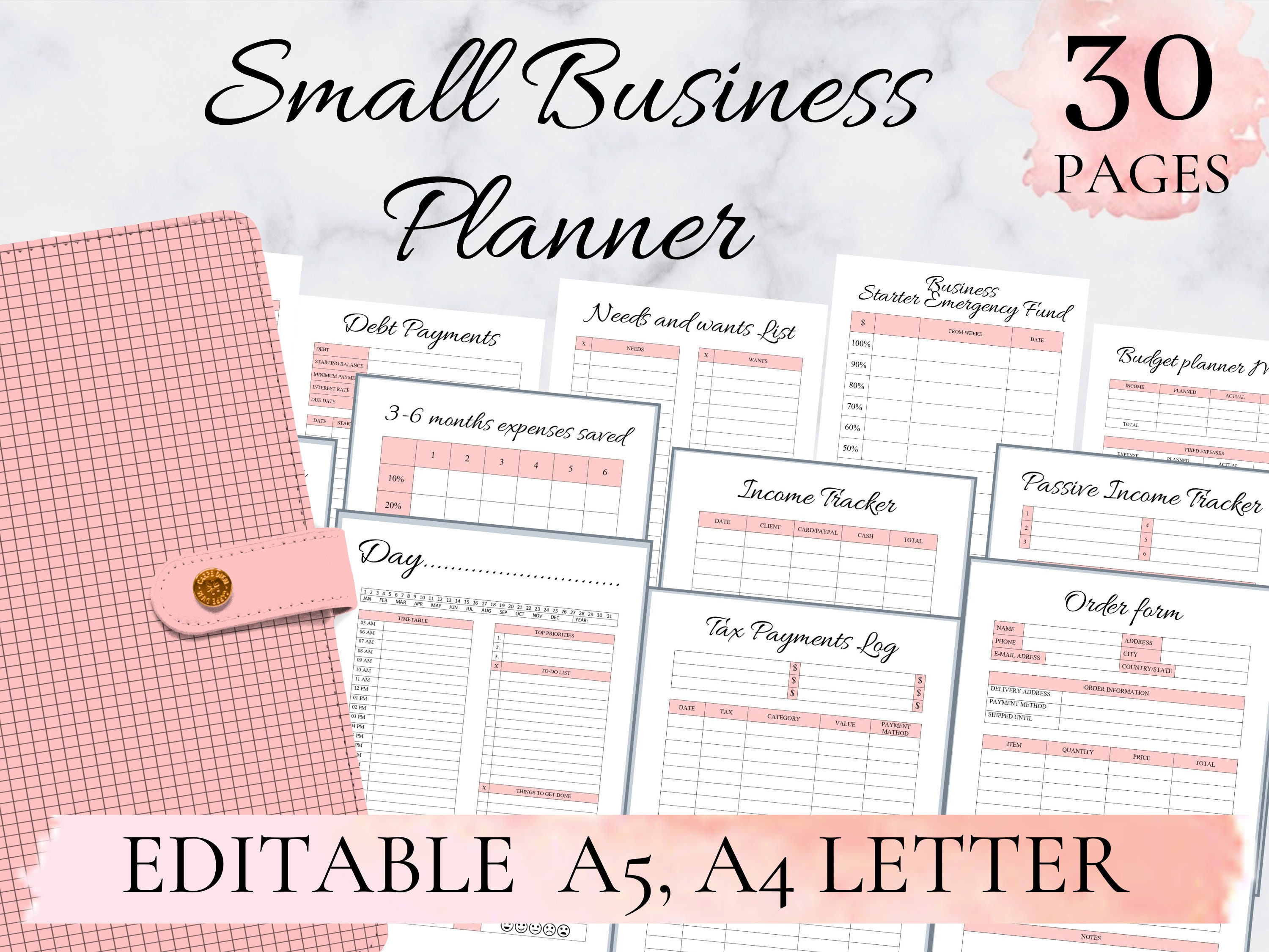 business planner pdf