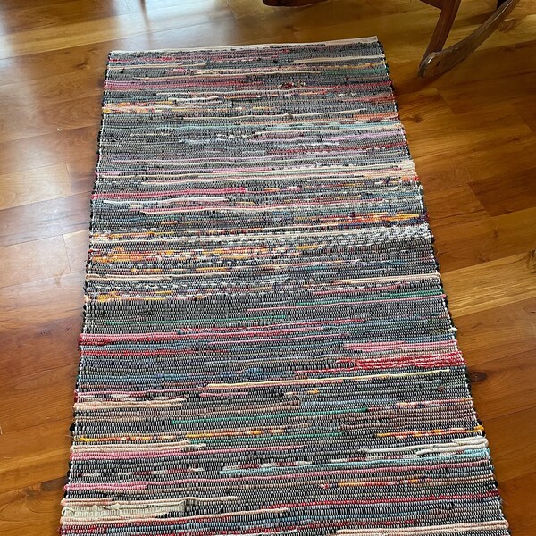 Rag Rug Runner Etsy