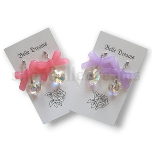 Kawaii Magical Heart Earrings