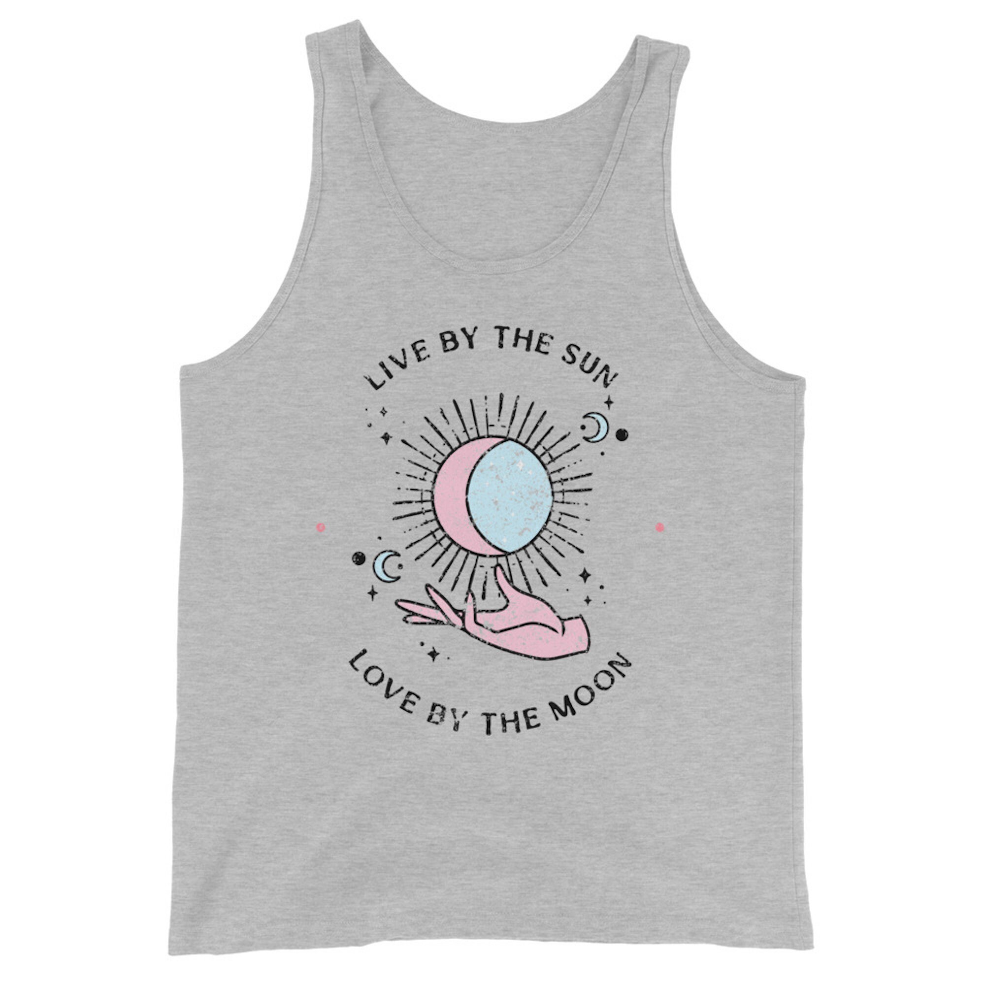 Live By The Sun Love By The Moon Vintage Tank Top | Etsy