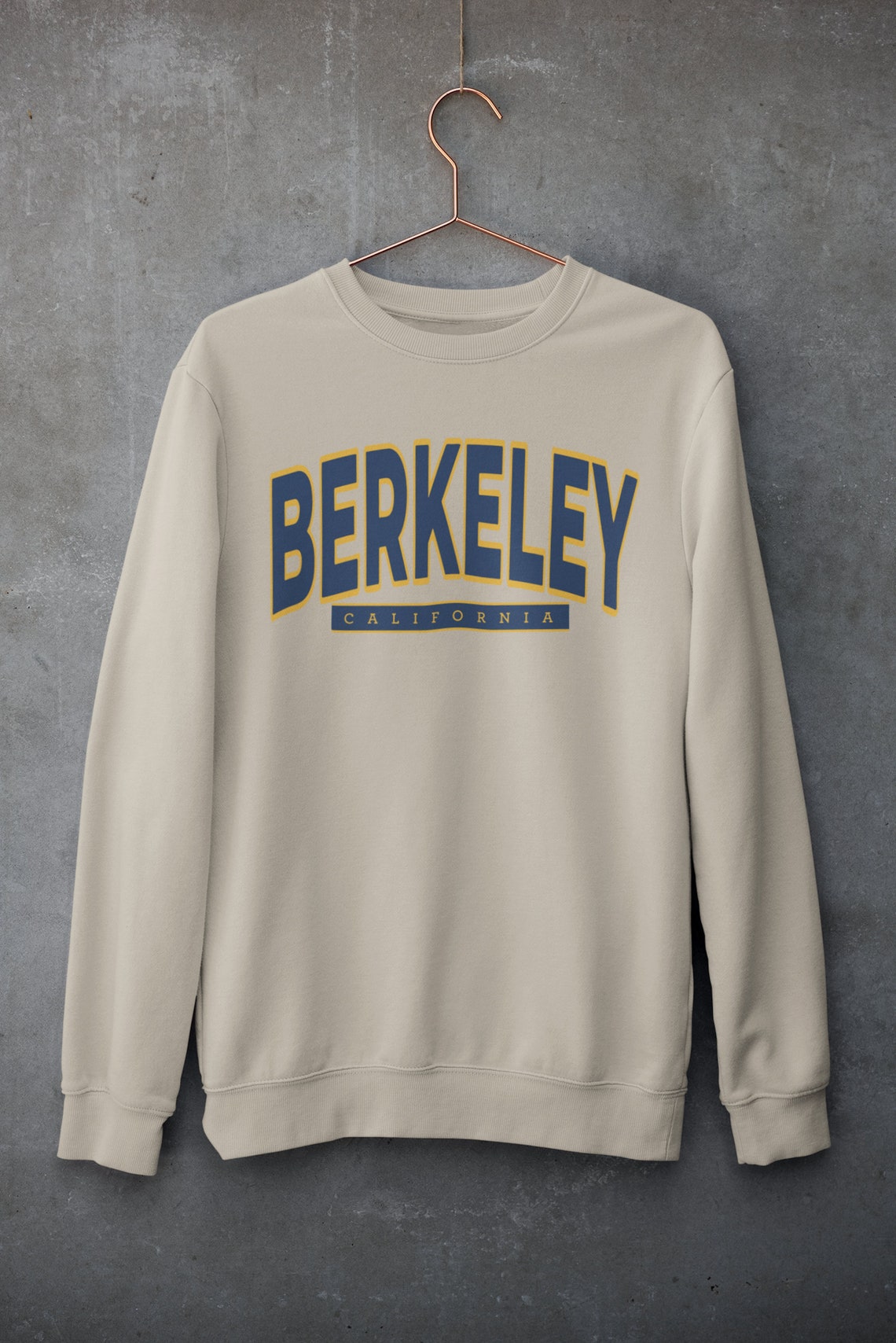 Berkeley CA College Style Sweatshirt University Sweatshirt | Etsy