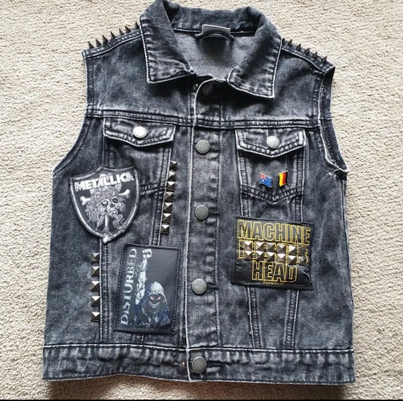 Custom Kids/baby/toddler Grunge Metal Jackets - Etsy