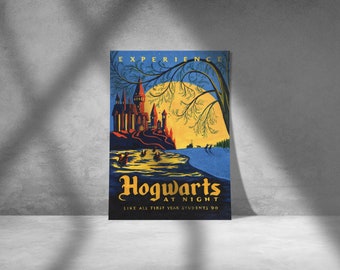 Harry Potter Leinwand Etsy