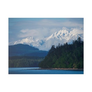 Alaskan Glaciers - Canvas Print