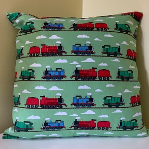 Thomas the Tank Engine Cushion Cover for Child's Bedroom