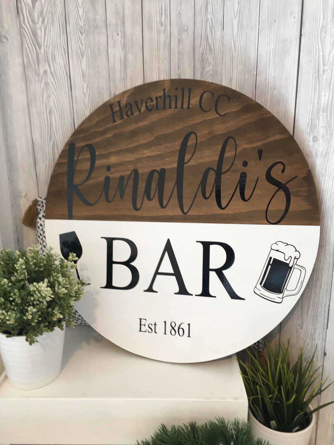 Home Bar signs personalised hanging bar pub sign Bar plaque Etsy