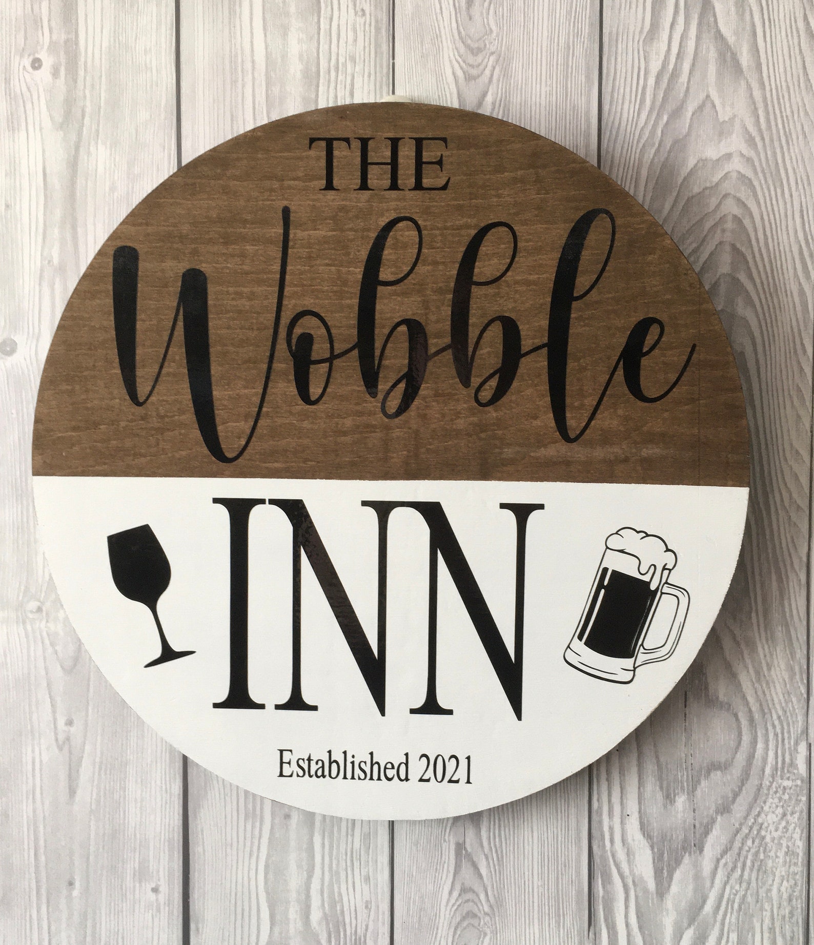 Home Bar signs personalised hanging bar pub sign Bar plaque Etsy