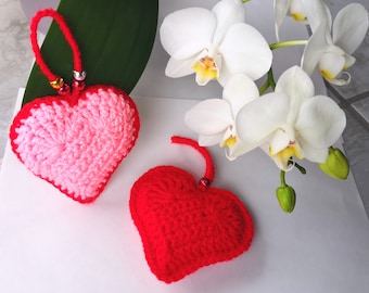 Patrón de amigurumi de corazón esponjoso a crochet (PDF)