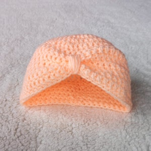 Crochet Baby Turban Hat Pattern. Crochet Hat. Crochet Bonnet. PDF image 4