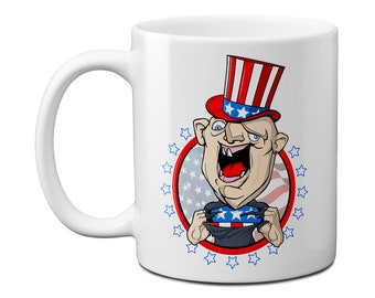 Patriotic Sloth from Goonies Mug