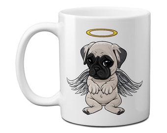 Pug Angel Mug