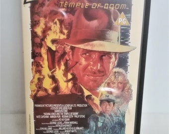 Indy by Fire Light Upcycled Movie Trading Card Indiana Jones and the Temple of Doom 1.5 inch Resin Button
