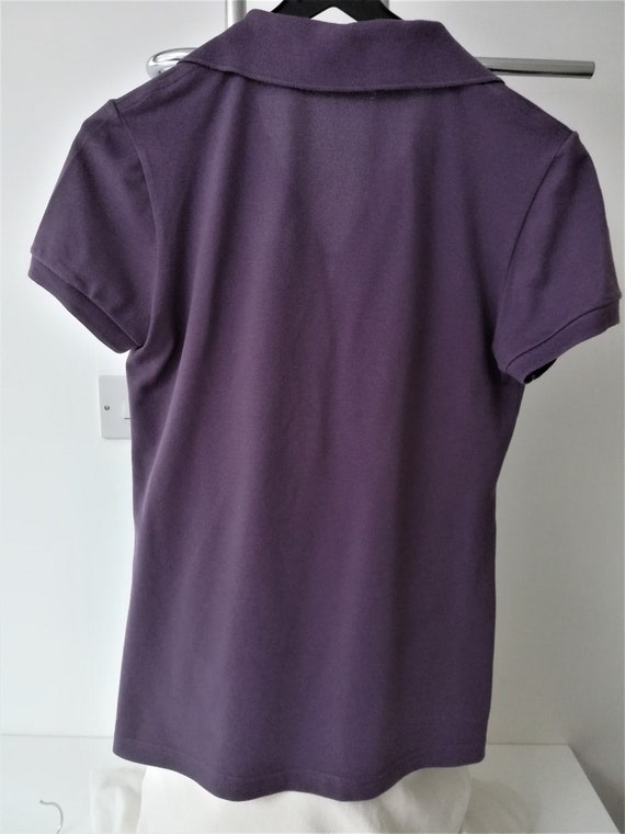Vintage Lacoste Devanlay Womens Polo Shirt Purple… - image 2