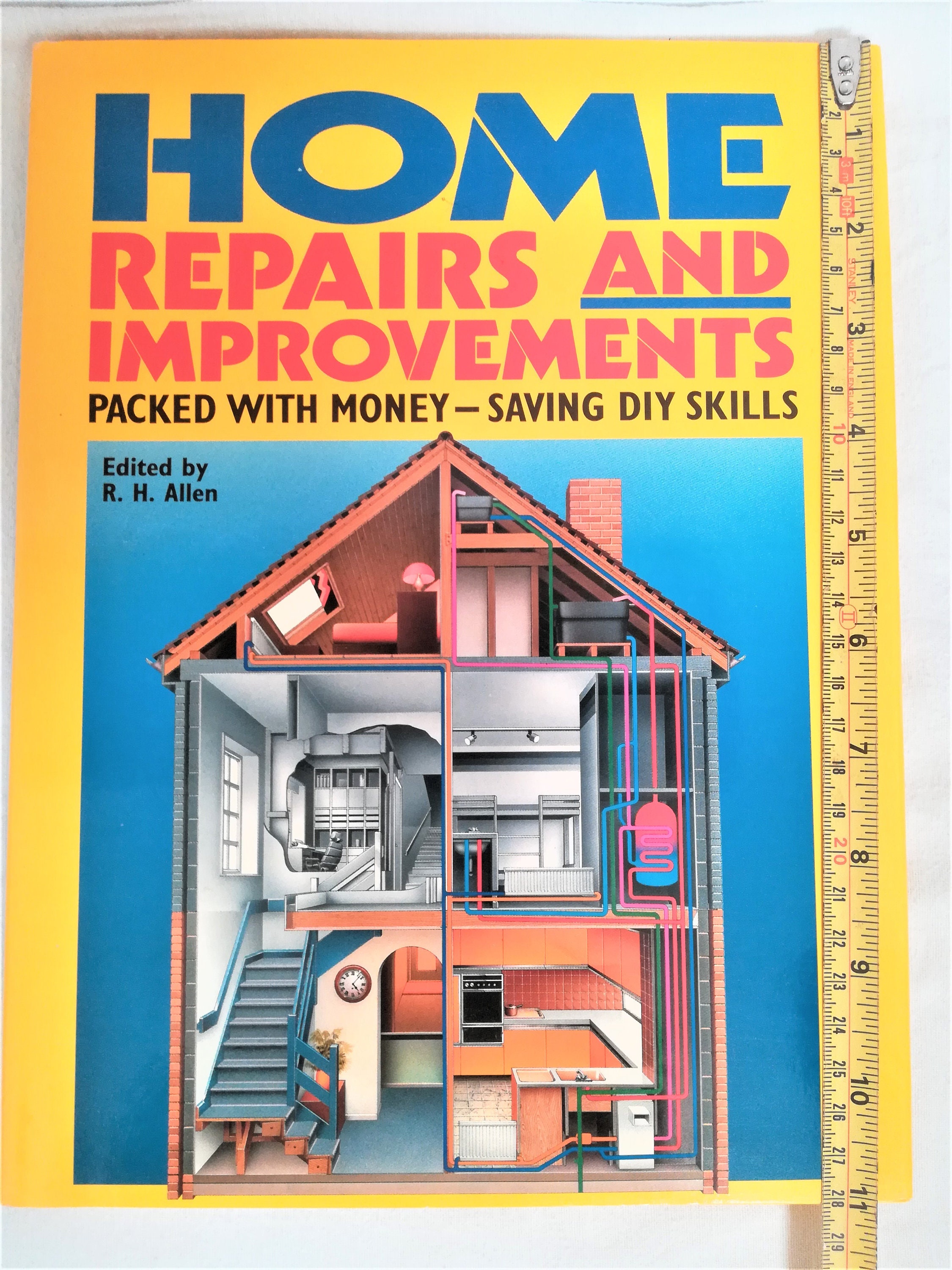 Home Repairs and Improvements Book 1987 R H Allen Book Vintage Etsy
