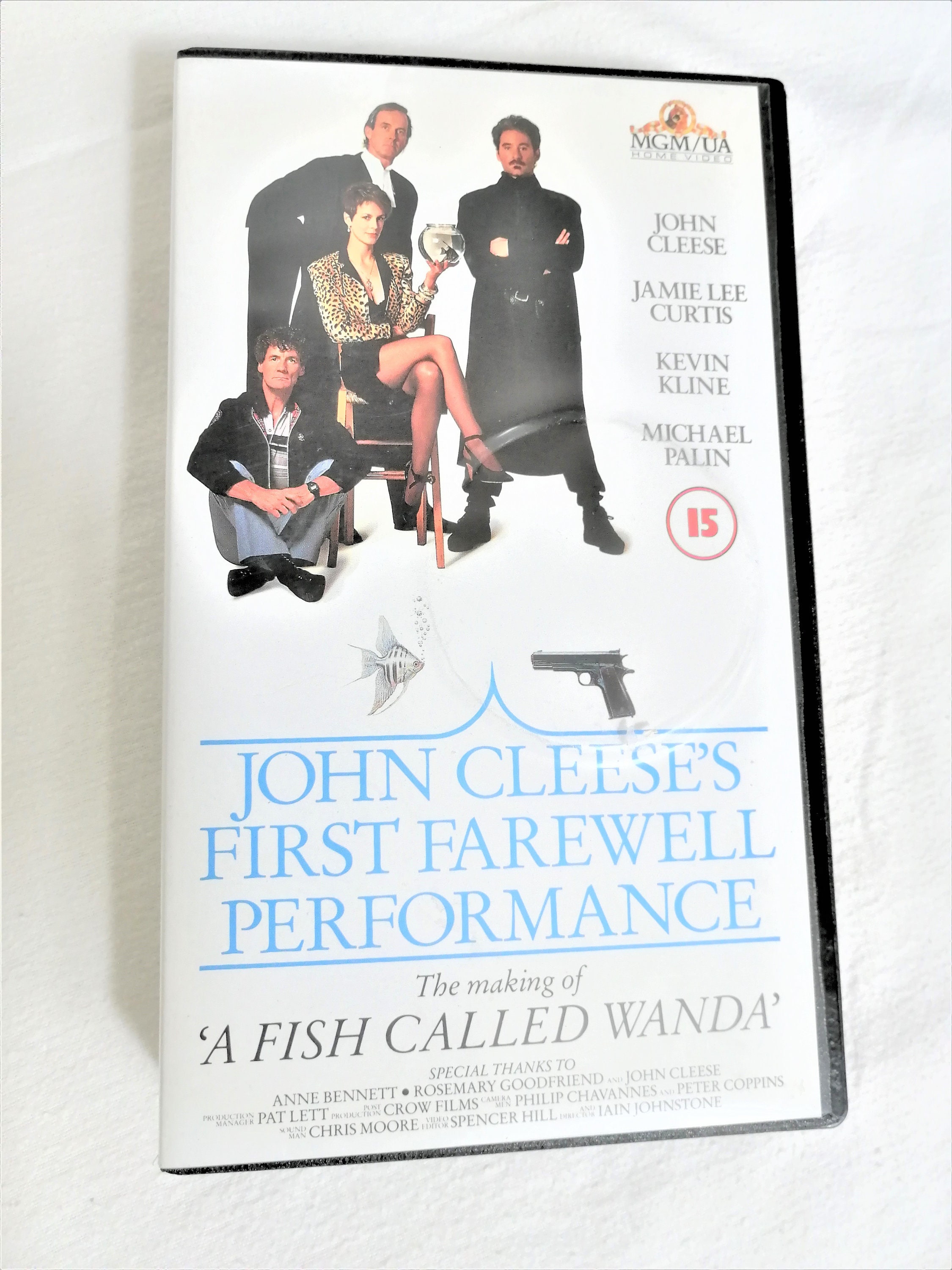 A Fish Called Wanda John Cleese Jamie Lee Curtis VHS Video - Etsy Hong Kong