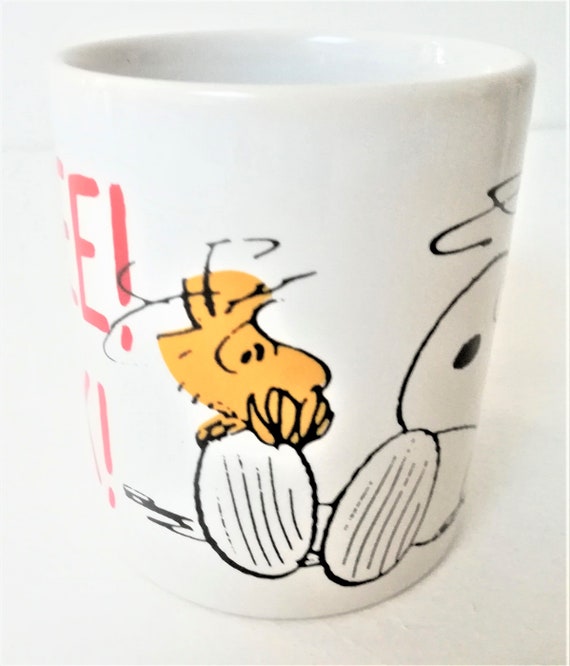 Snoopy Beer Can Glass Peanuts Coffee Cup Personalized -  Sweden