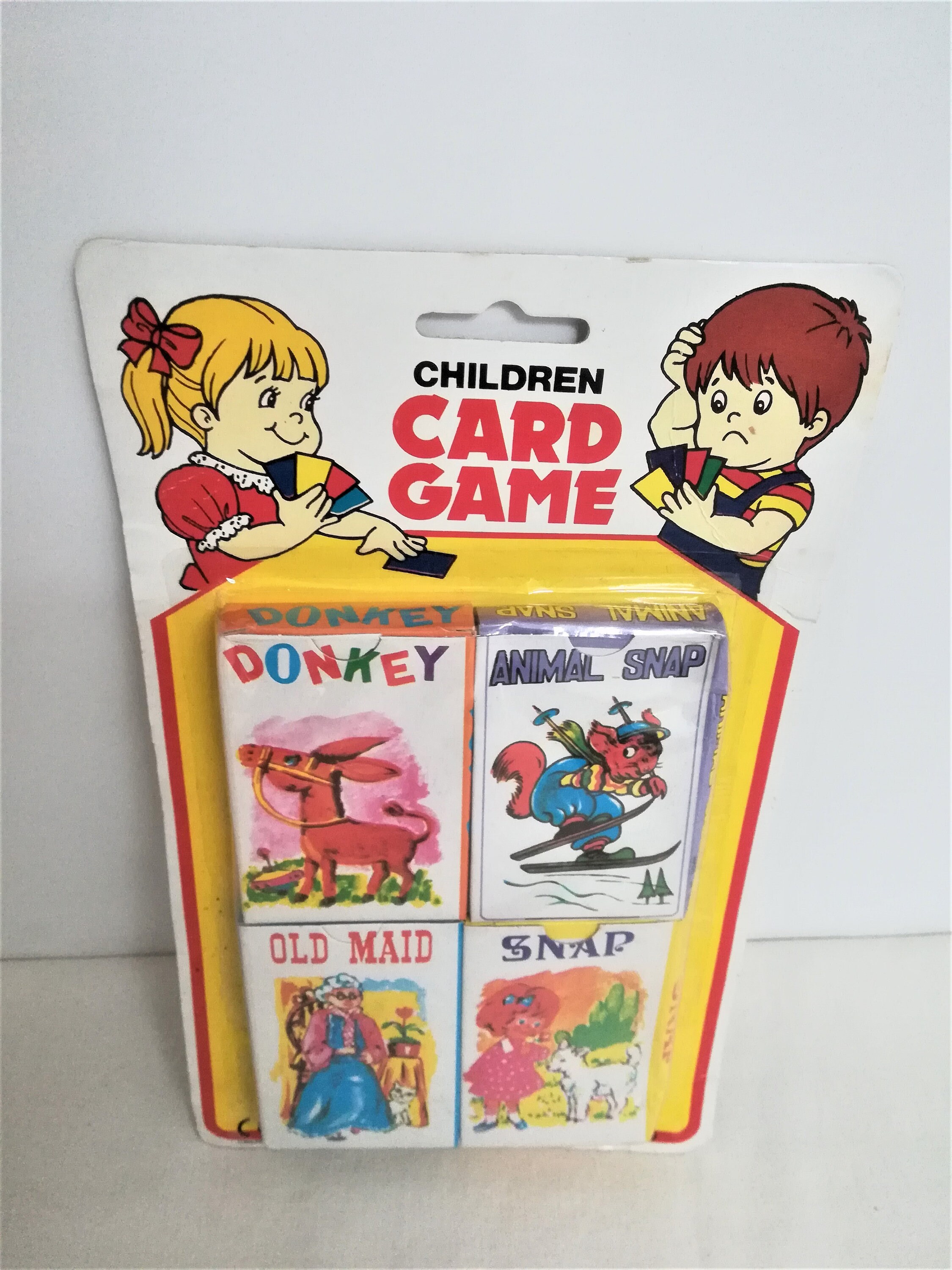Children card game 4 sets snap cards matching cards for ages 3 Etsy