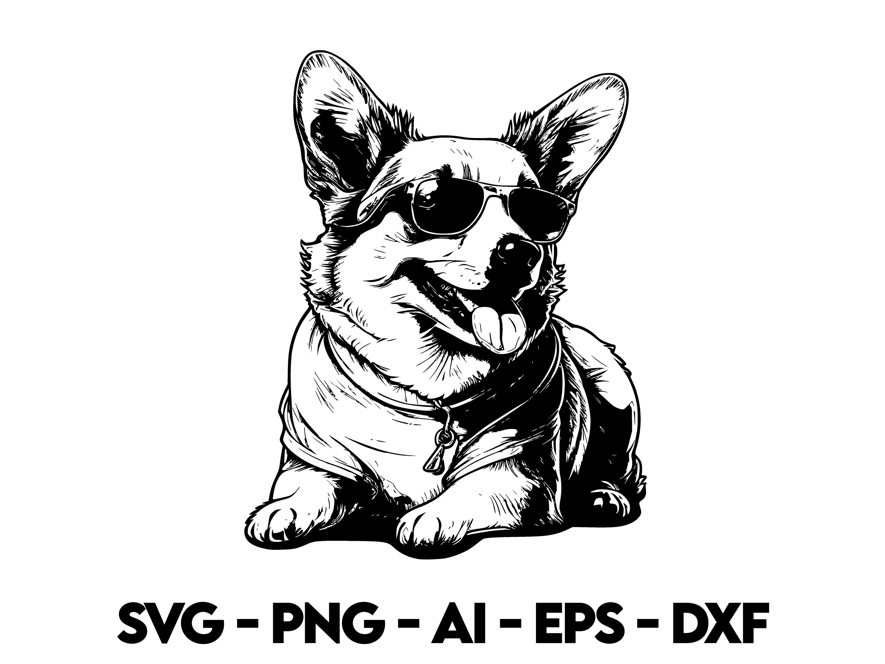 SVG Welsh SVG Hund SVG Clipart Etsy Schweiz