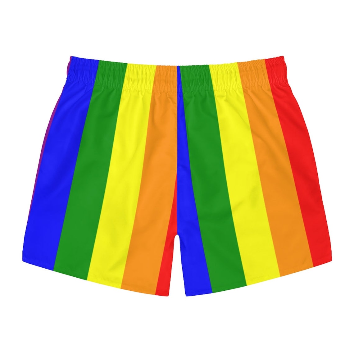 Rainbow Vertical Stripe Gay Pride LGBT LGBTQ Bathing | Etsy