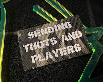 Patch découpé au laser Thots and Players