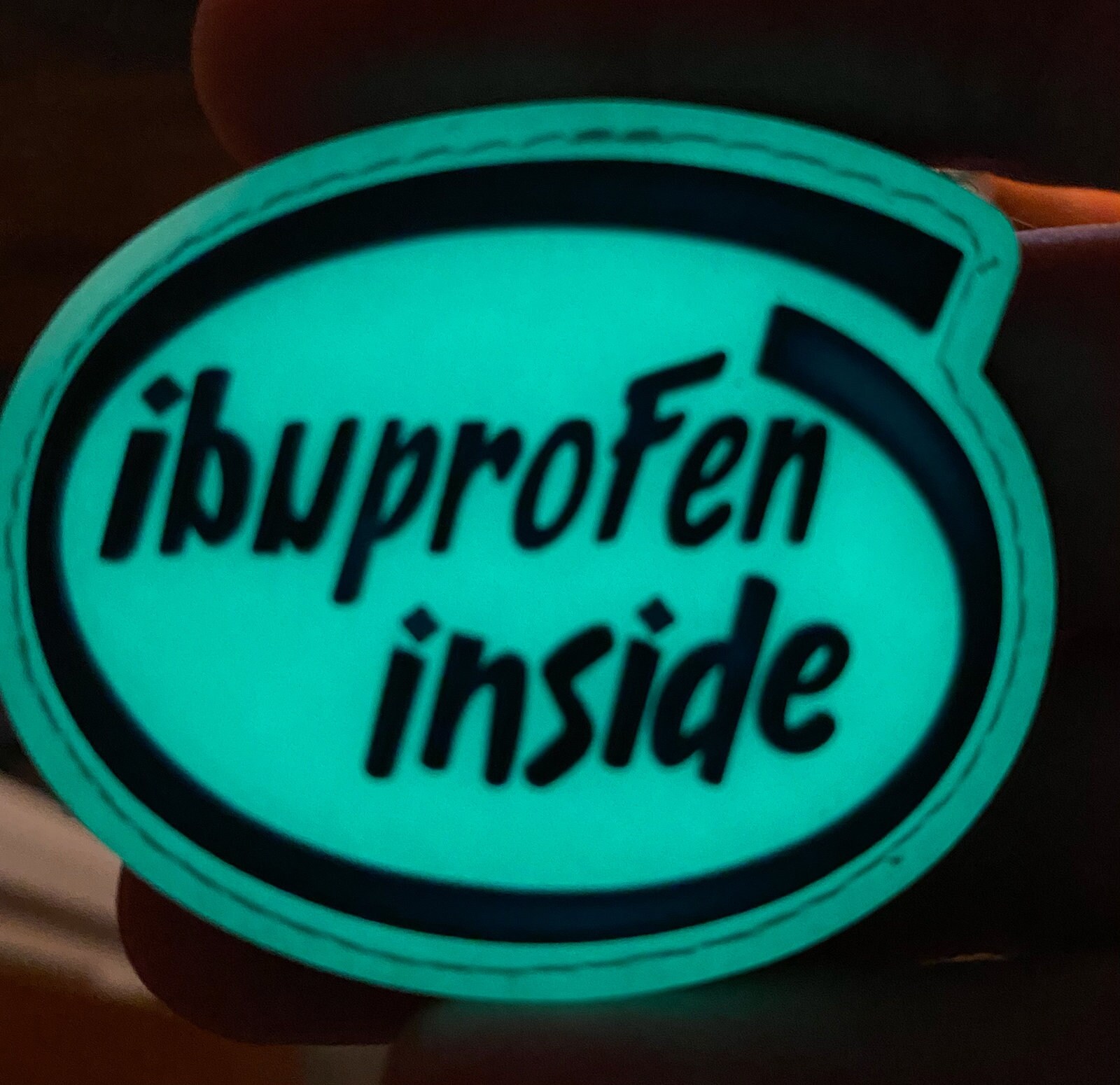 Ibuprofen Inside PVC Patch Etsy UK