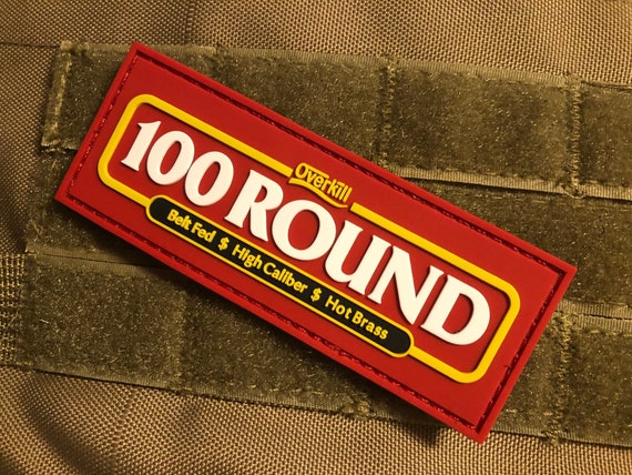 Tacticandy - "100 Round" PVC Patch