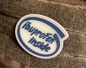 Ibuprofen Inside PVC patch