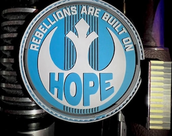 Rebellions are built on Hope pvc patch