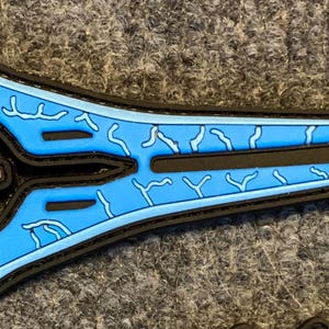 Energy Sword PVC Patch
