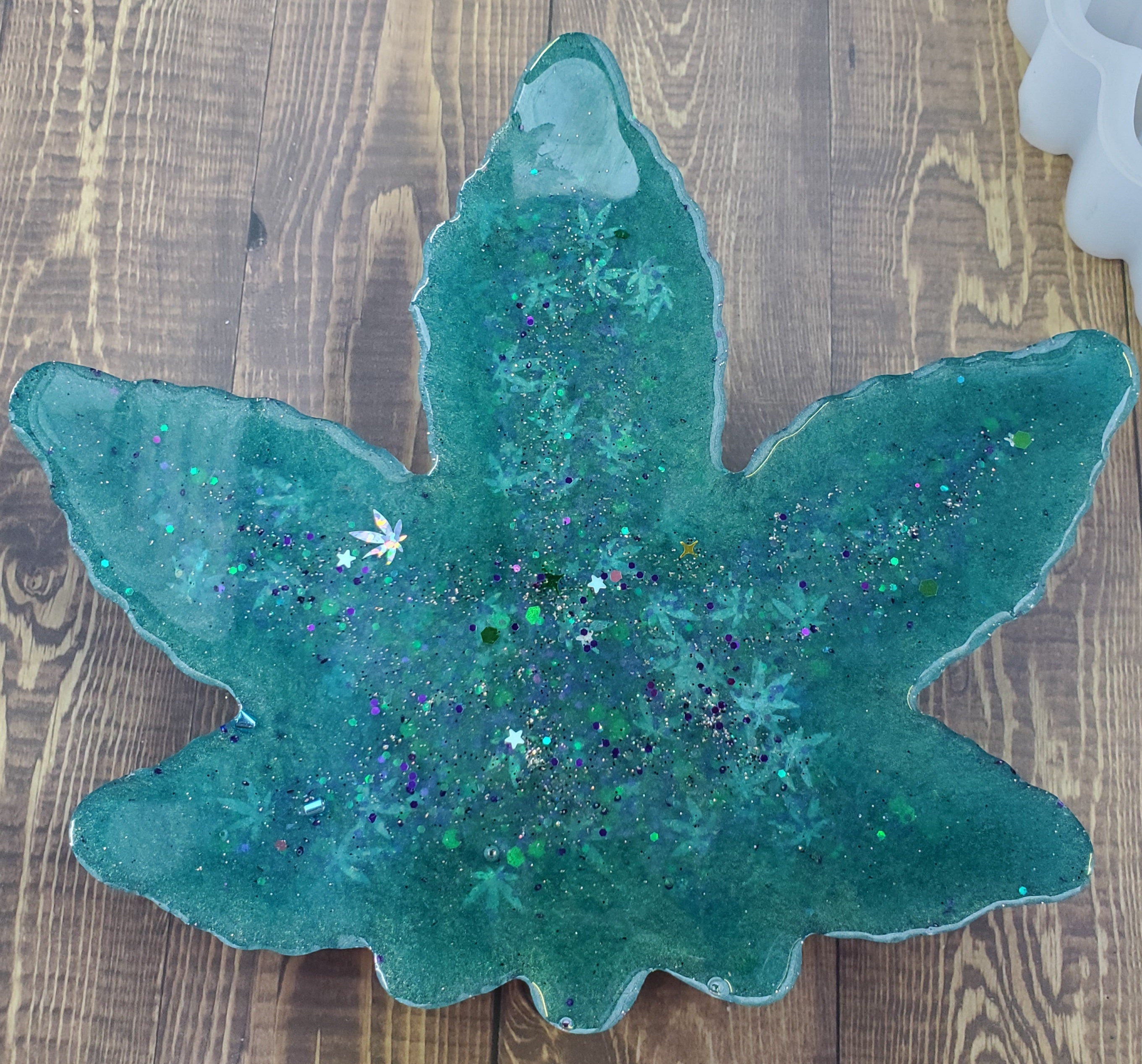 Pot leaf silicone mold marijuana leaf ashtray resin mold pot Etsy