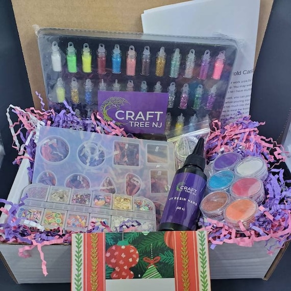 Deluxe UV Resin Starter Kit Gift Box 