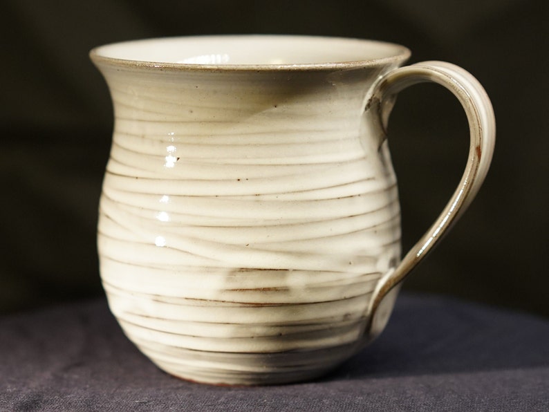 Cup / mug ceramic handmade handmade various glazes blue red green brown effect glazes, coffee mug, coffee pot, tea pot image 3
