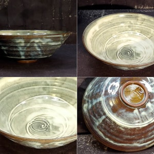 Bowl 19 cm ceramic handmade yogurt bowl rice bowl salad bowl serving bowl soup bowl dishwasher safe