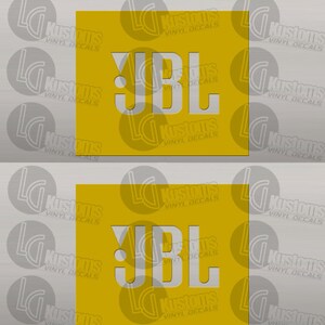 JBL Audio Car Audio Logo Vinyl Decals - 2 Pack - REAL USPS Tracking ...