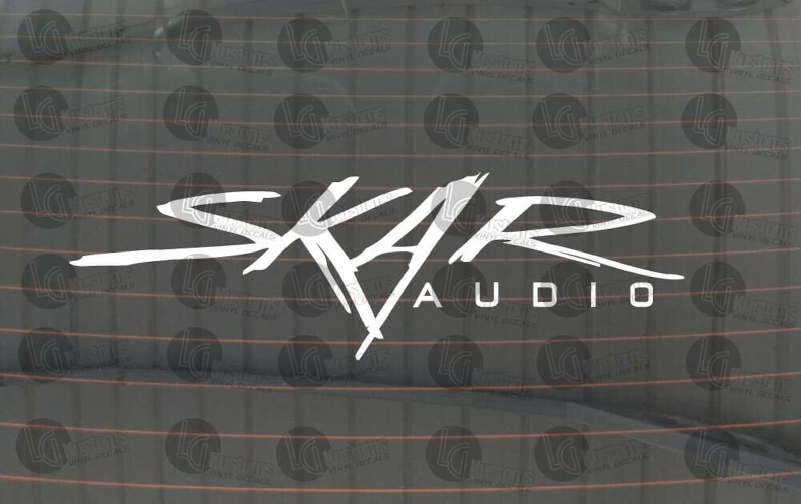 Skar Audio Car Audio Logo Vinyl Decal for Window/case and Many Etsy