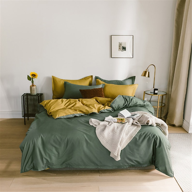 Youth Duvet Factory outlet Cover.100% Cotton + Pillowcase.Sof Ranking TOP6 Linen.Duvet Cover