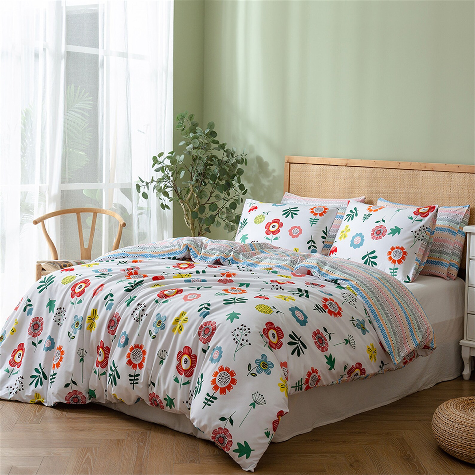 Cute floral bedding 2/3 sets duvet coverspillowcaseduvet Etsy